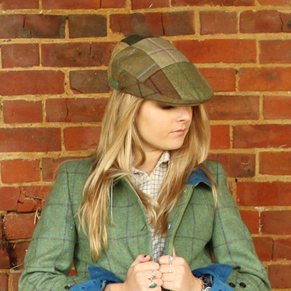 Gregory Patchwork Tweed Flatcap