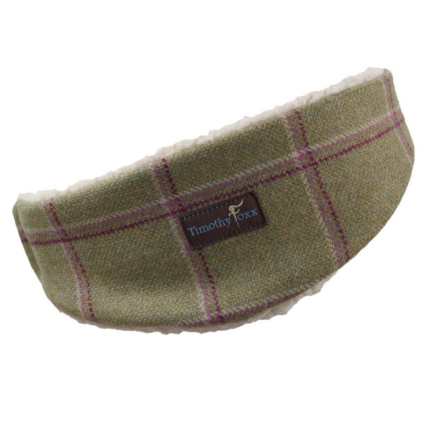 Tweed Ear Warmer in Gooseberry