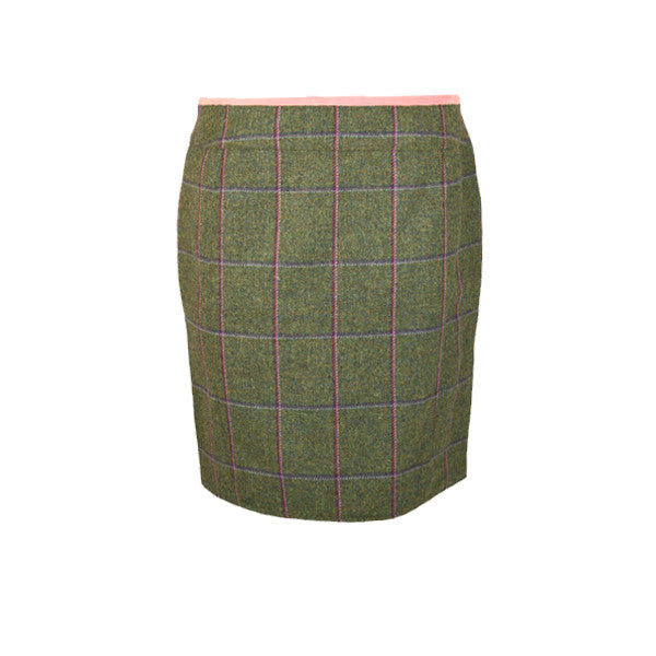 Hazel Tweed Skirt in Belle