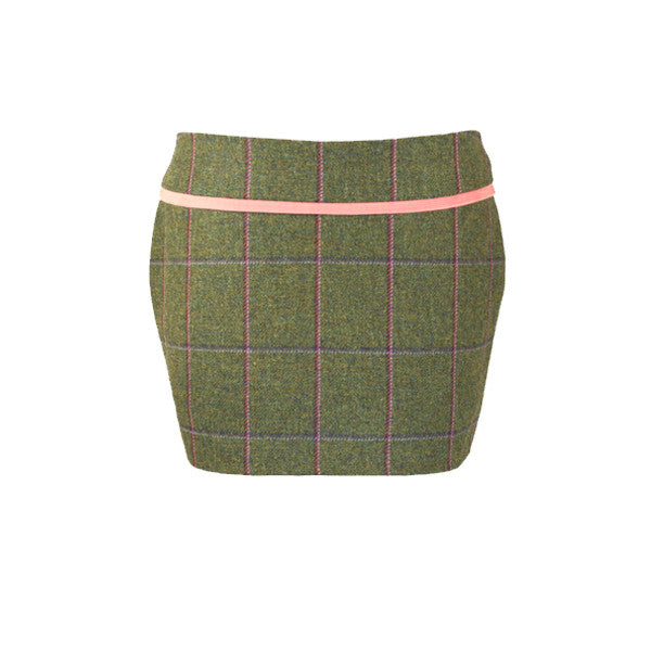 Holly Tweed Skirt in Belle