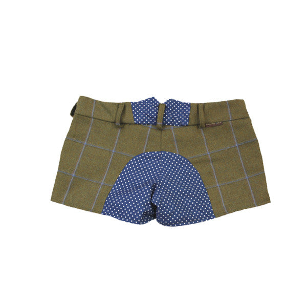 Livibum Tweed Shorts in Amber Spots