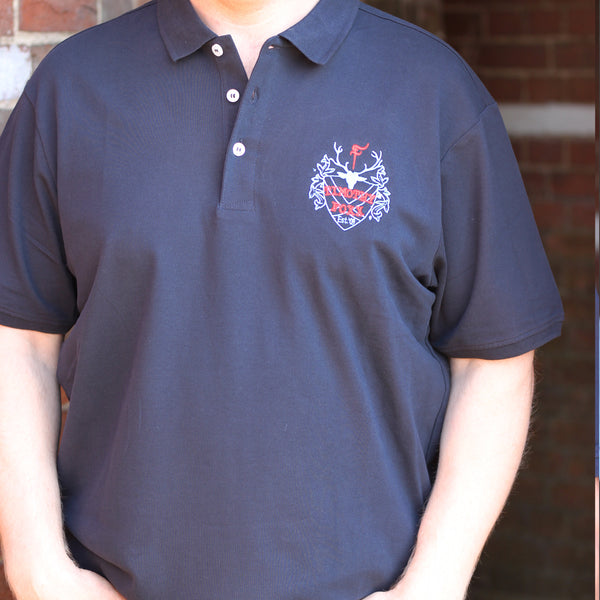 'No Foxxes Were Harmed' Polo in Navy
