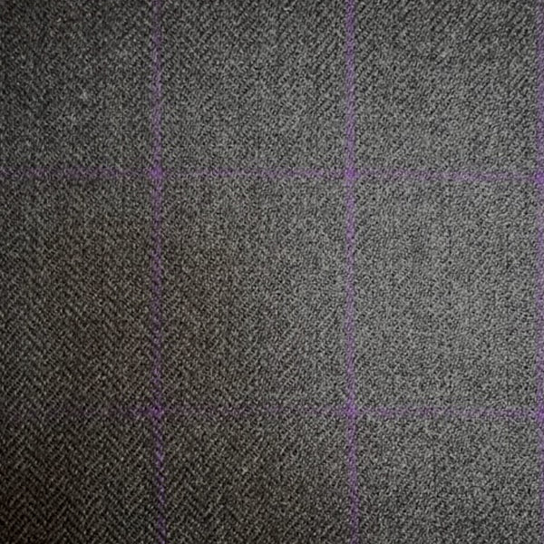 Midnight Tweed Fabric - sold by the meter