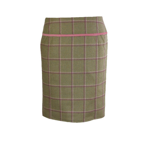 Heidi Tweed Skirt in Gooseberry