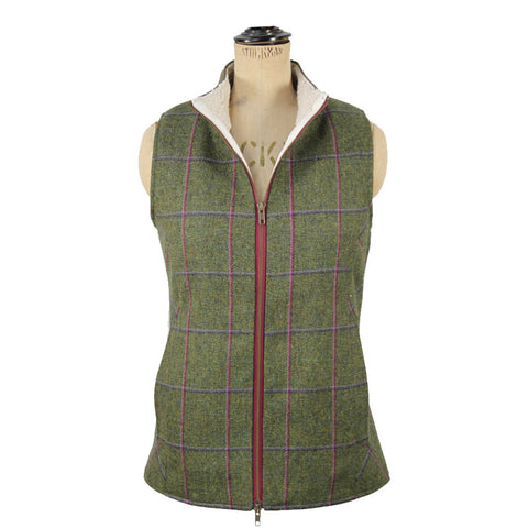 Luna Tweed & Fleece Gilet