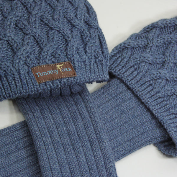 Shooting Socks in light Blue