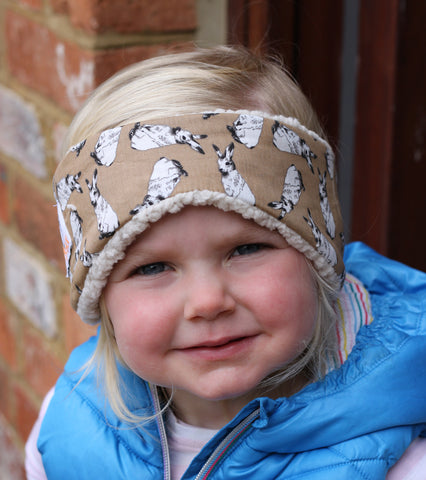 Children's Earwarmer in Hares