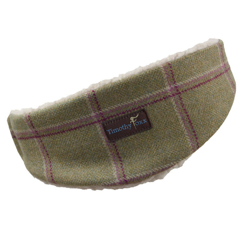 Tweed Ear Warmer in Gooseberry