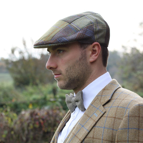 Gregory Patchwork Tweed Flatcap