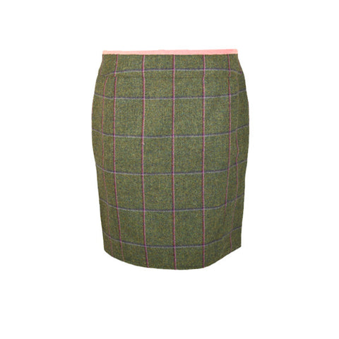 Hazel Tweed Skirt in Belle