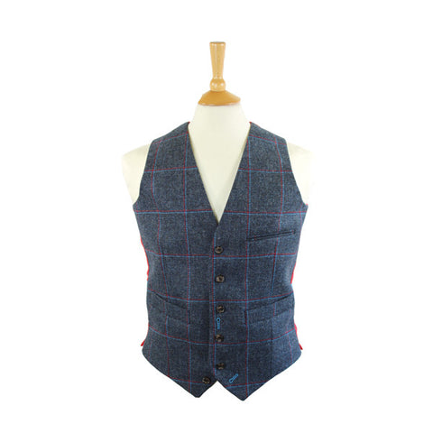 Hector Tweed Waistcoat in Heston