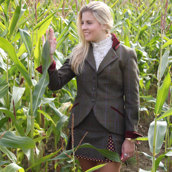Isla Tweed Jacket in Duchess