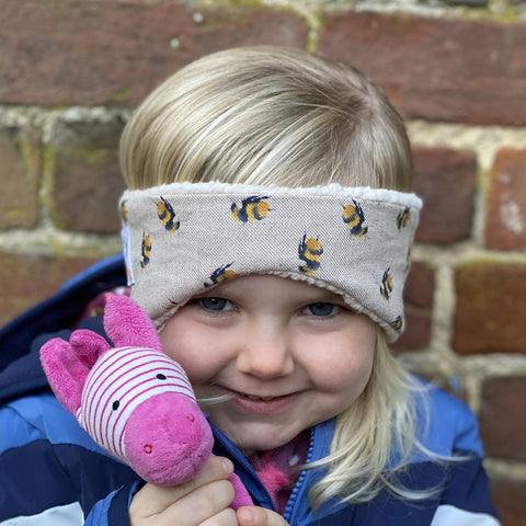 Children's Earwarmer in Bumblebee